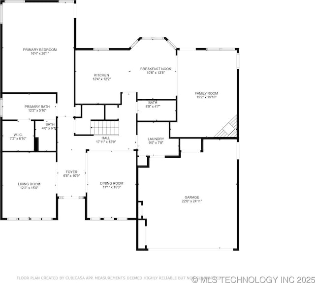 8402 N 100th E Ave, Owasso, OK 74055 - view of property floor plan