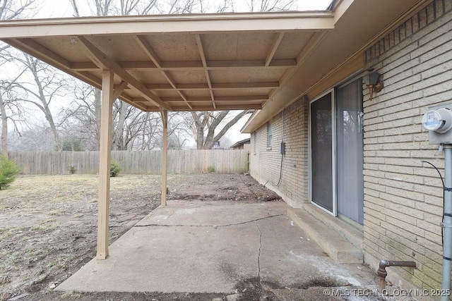 view of patio / terrace