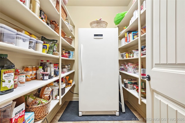 view of pantry