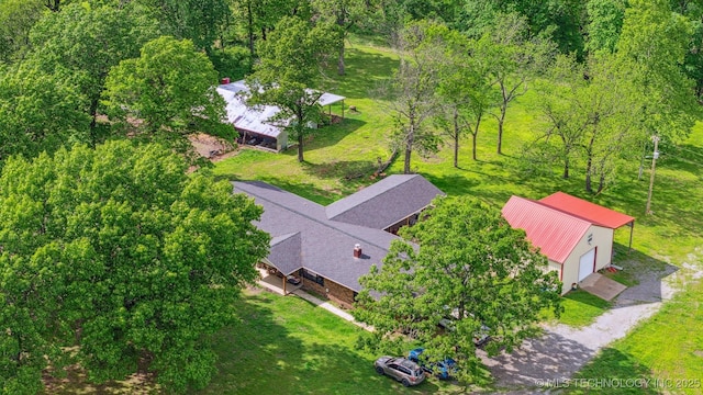 aerial view