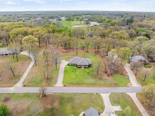 drone / aerial view