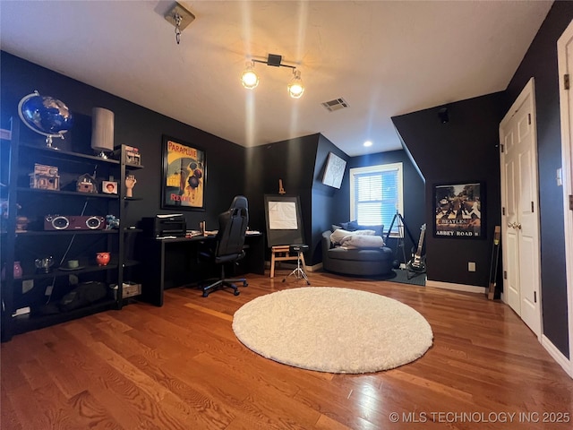 8918 S Lakewood Ave, Tulsa, OK 74137 - office featuring wood finished floors