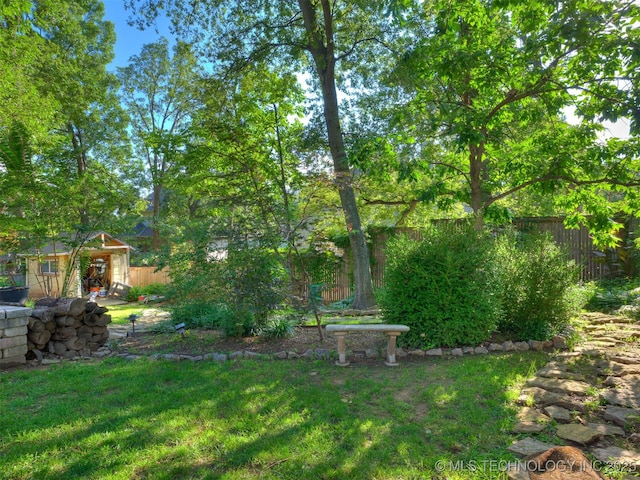 8918 S Lakewood Ave, Tulsa, OK 74137 - view of fenced backyard