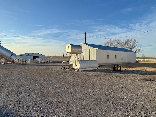 view of outdoor structure