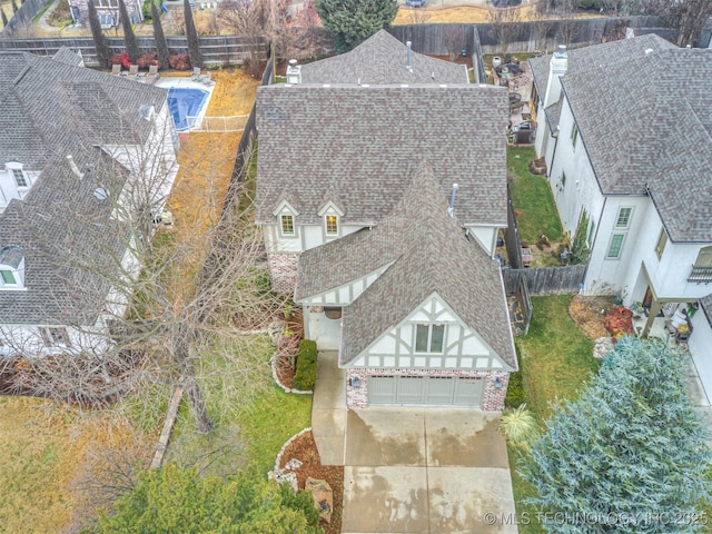 aerial view