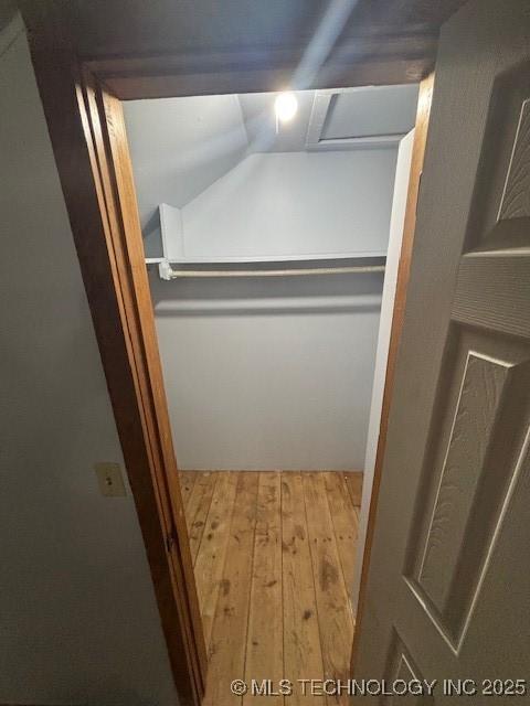 view of closet