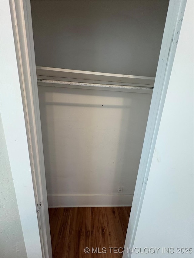 view of closet