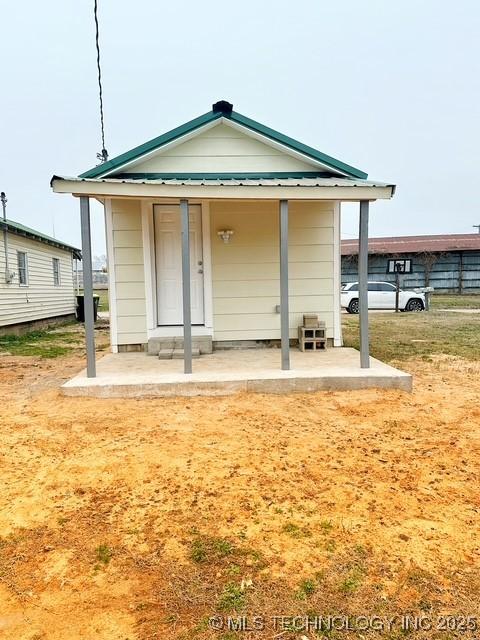 view of rear view of house