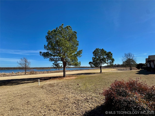 3 Huntly, Burneyville, OK 73430 - view of yard with a water view