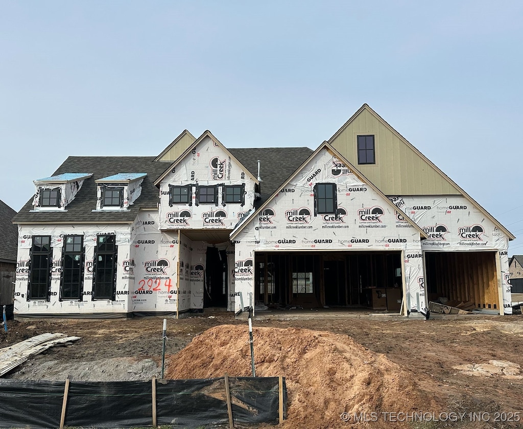 view of property in mid-construction