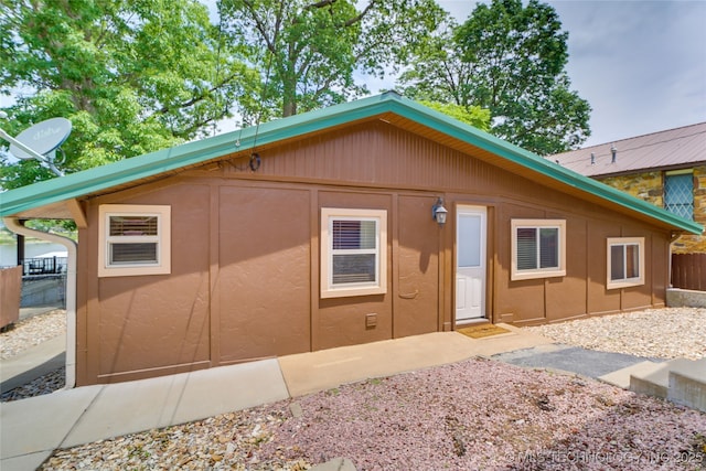 view of rear view of house