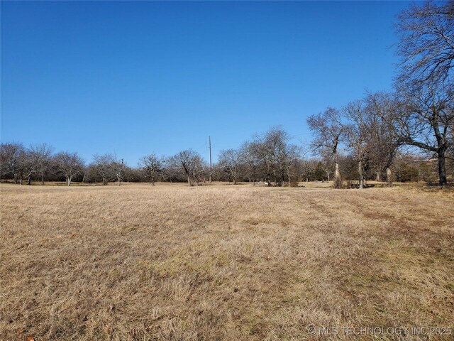 view of nature with a rural view