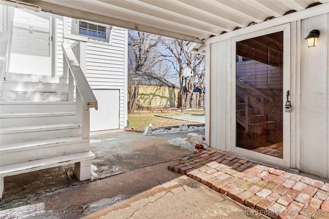 exterior space featuring a patio