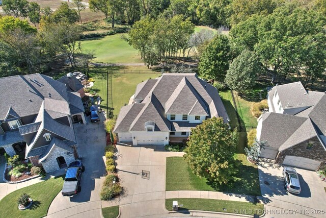 8117 E Freeport St, Broken Arrow, OK 74014 - view from above of property