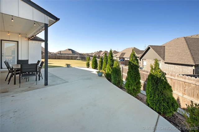 view of patio / terrace