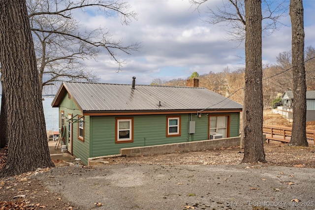 view of back of house