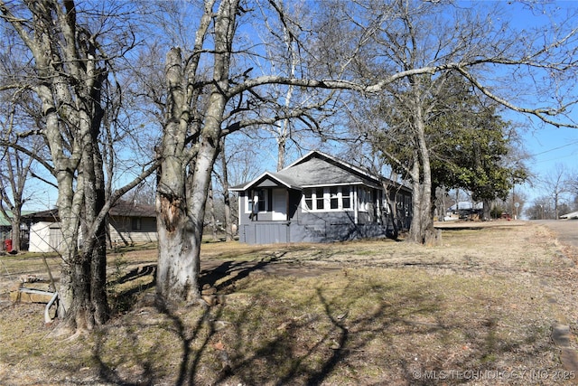 view of side of property