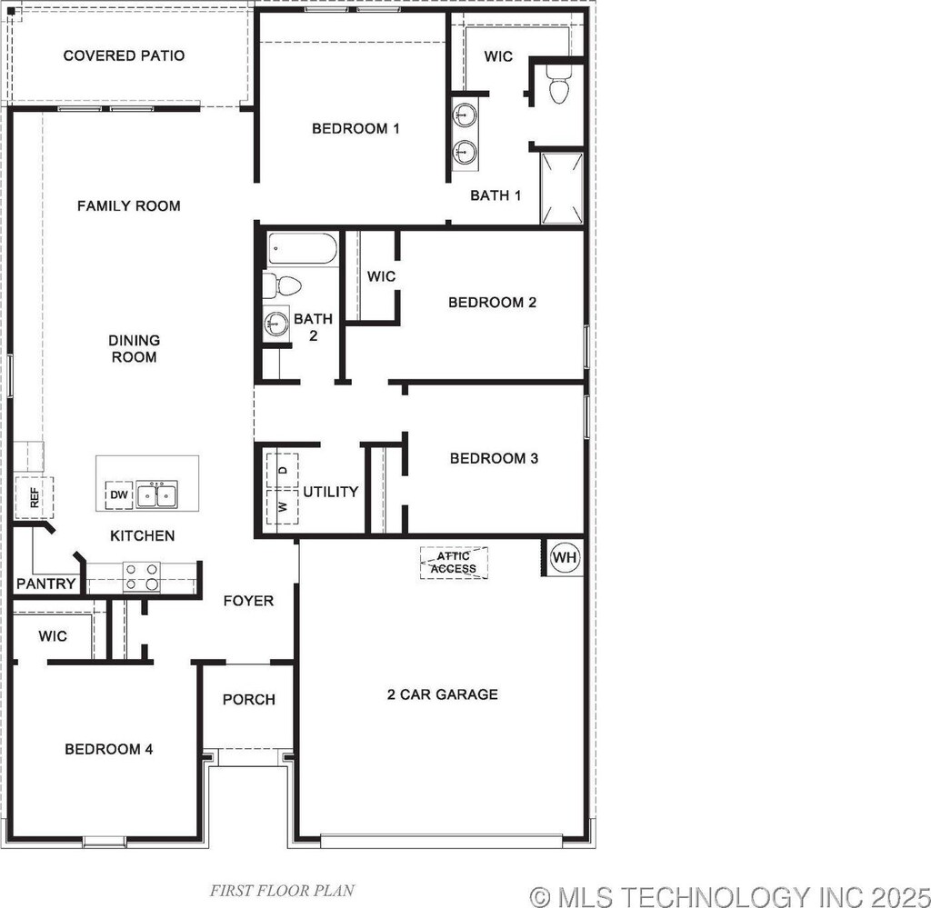 3921 E Montpelier St, Broken Arrow, OK 74014 - floor plan
