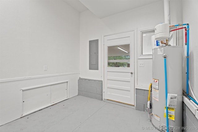 501 W 17th St, Pawhuska, OK 74056 - utilities featuring water heater and electric panel