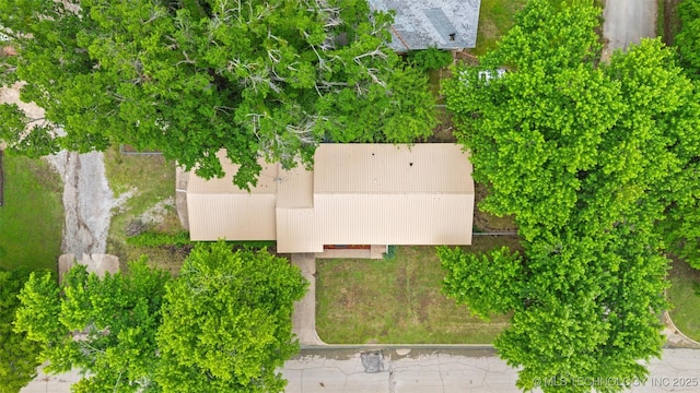 501 W 17th St, Pawhuska, OK 74056 - aerial view