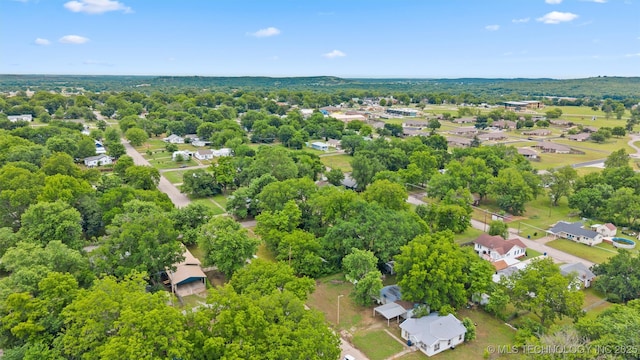 501 W 17th St, Pawhuska, OK 74056 - aerial perspective of suburban area