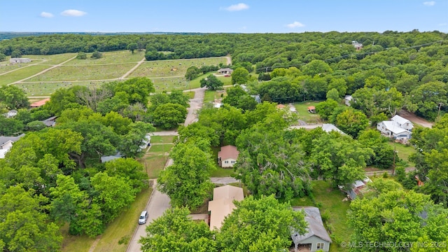 501 W 17th St, Pawhuska, OK 74056 - aerial view of a forest