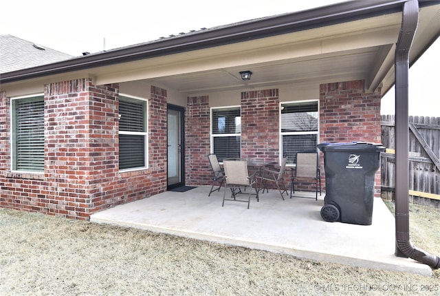 view of patio