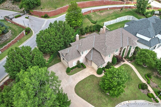 6215 E 86th Pl, Tulsa, OK 74137 - birds eye view of property