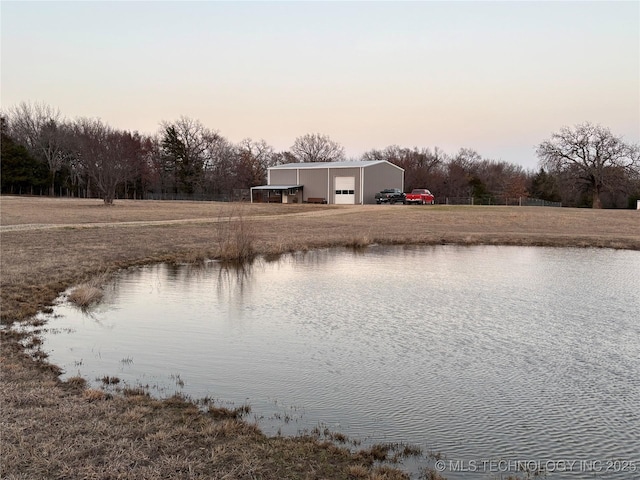 property view of water