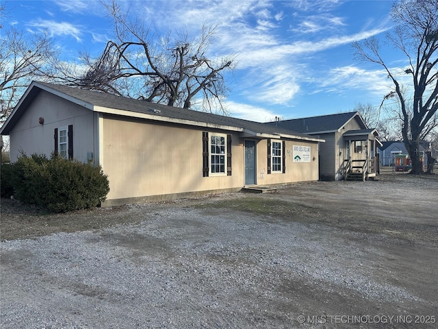 view of front of house