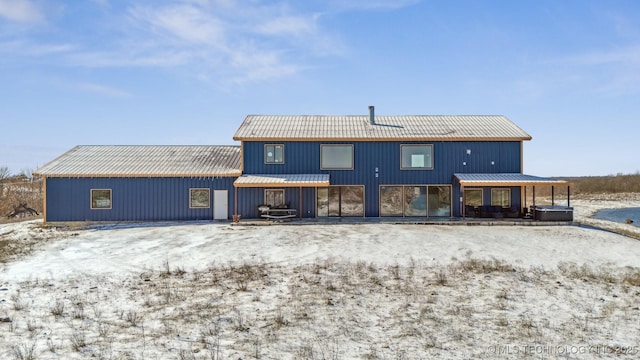 9501 S 4170th Rd, Claremore, OK 74017 - view of front of property with metal roof
