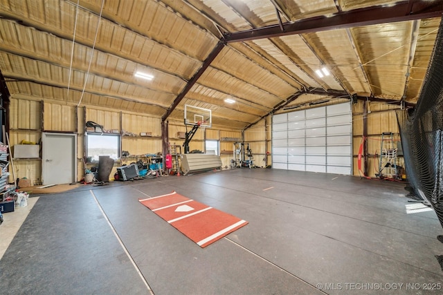 9501 S 4170th Rd, Claremore, OK 74017 - view of garage