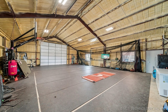 9501 S 4170th Rd, Claremore, OK 74017 - view of garage