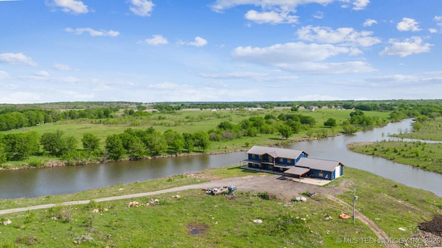 9501 S 4170th Rd, Claremore, OK 74017 - view of subject property featuring a nearby body of water