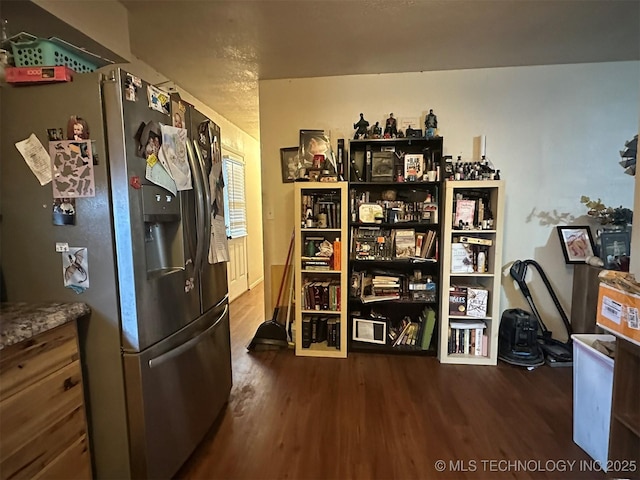 interior space featuring hardwood / wood-style floors