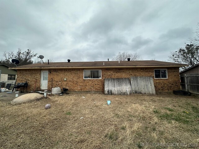 view of rear view of house