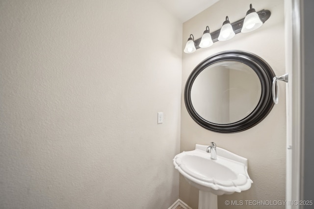 bathroom with sink