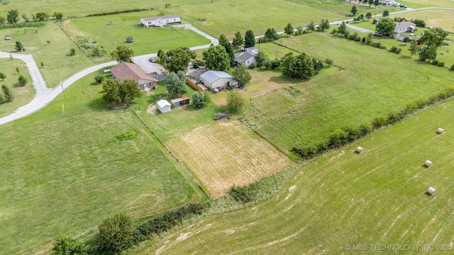 5779 W 478, Pryor, OK 74361 - bird's eye view featuring a rural view
