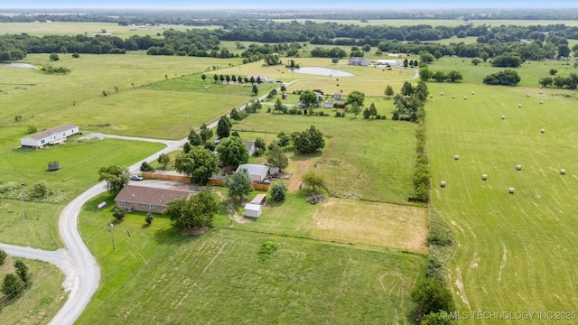 5779 W 478, Pryor, OK 74361 - bird's eye view with a rural view