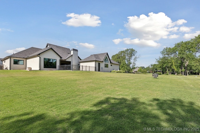 7300 E College St, Broken Arrow, OK 74014 - view of yard