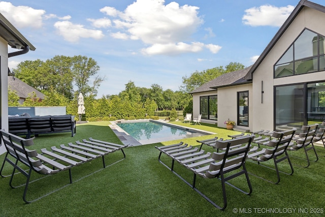 7300 E College St, Broken Arrow, OK 74014 - outdoor pool with a yard