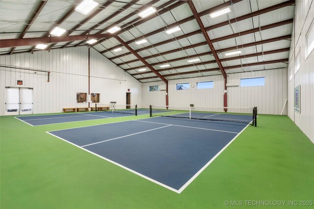view of sport court featuring community basketball court