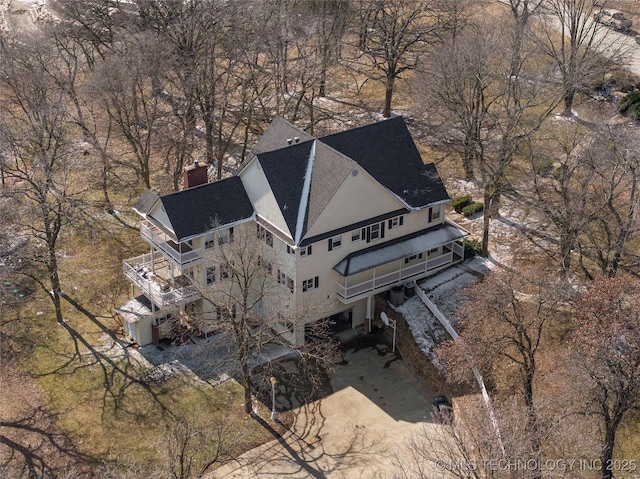 7637 S 26th W Ave, Tulsa, OK 74037 - aerial view of property and surrounding area
