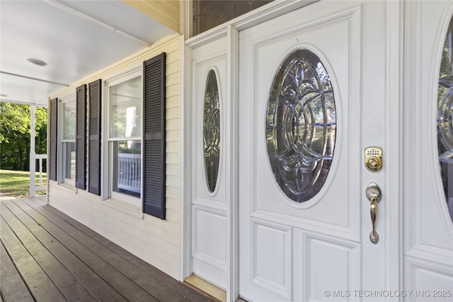 7637 S 26th W Ave, Tulsa, OK 74037 - entrance to property featuring a porch