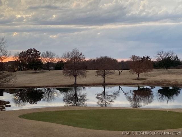 property view of water