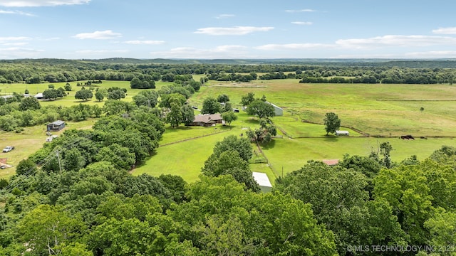 42900 W 11th St, Terlton, OK 74081 - overview of rural landscape with agricultural land