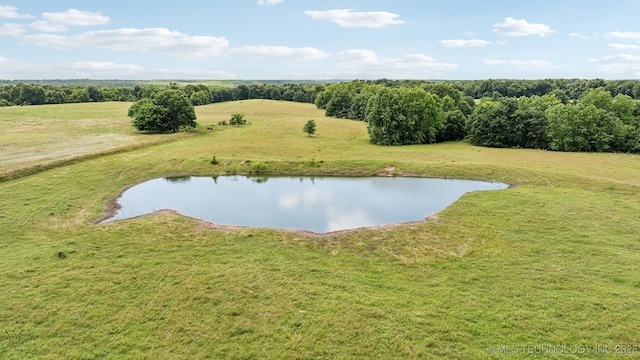 42900 W 11th St, Terlton, OK 74081 - bird's eye view of a nearby body of water
