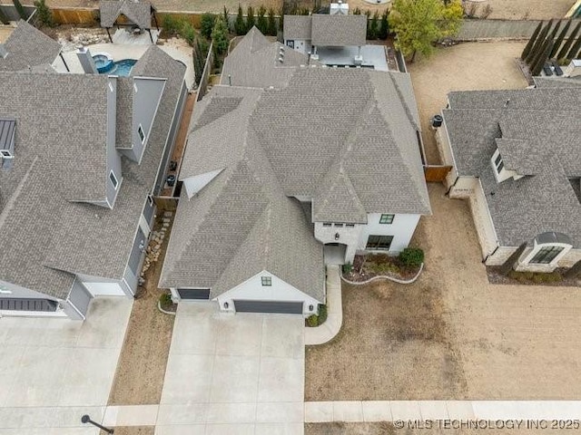 11904 S Toledo Ave, Tulsa, OK 74137 - aerial view featuring a residential view
