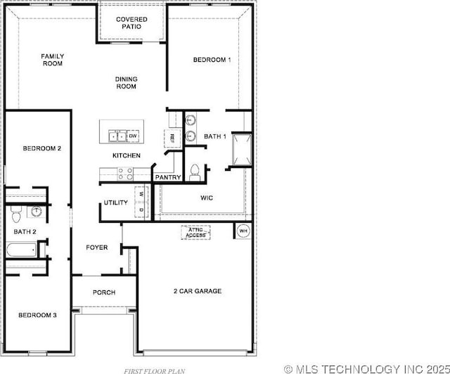 417 S 85th St, Broken Arrow, OK 74014 - view of layout