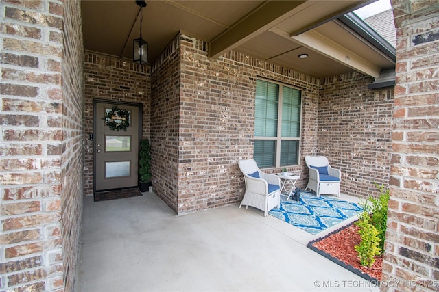 190 N Castle St, Skiatook, OK 74070 - view of exterior entry with brick siding